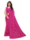 Vasthrlay Georgette Bandhani Printed Maroon Saree