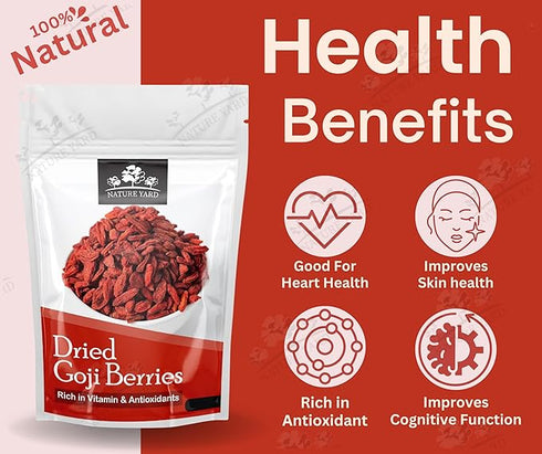 Nature Yard Organic Goji Berry Dry Fruit