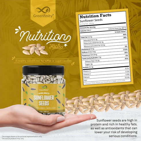 GreenFinity Raw Sunflower Seeds