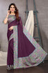 Vasthrlay Fashion Chiffon Dusty Turquoise Ethnic Wear