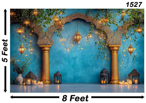 Doorway Arch Diwali Background Photography Backdrops