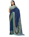 Vasthrlay Abstract Printed Unstitched Multicolor Saree