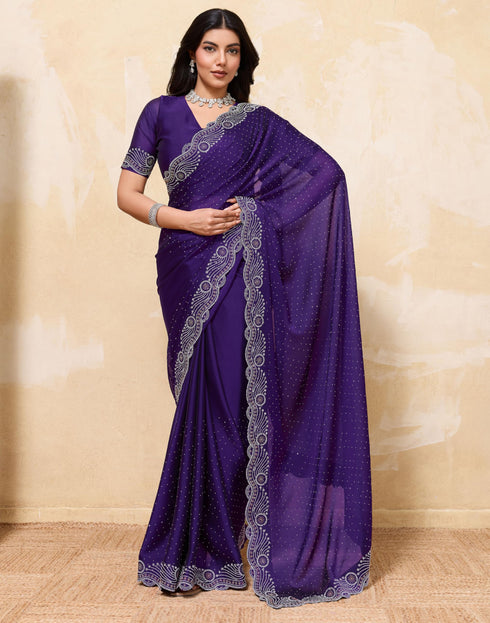 Vasthrlay Unstitched Saree