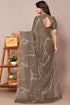 Vasthrlay Fashion Georgette Geometric Dusty Ethnic Wear