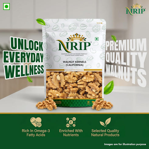 NRIP Premium Walnut Kernels California