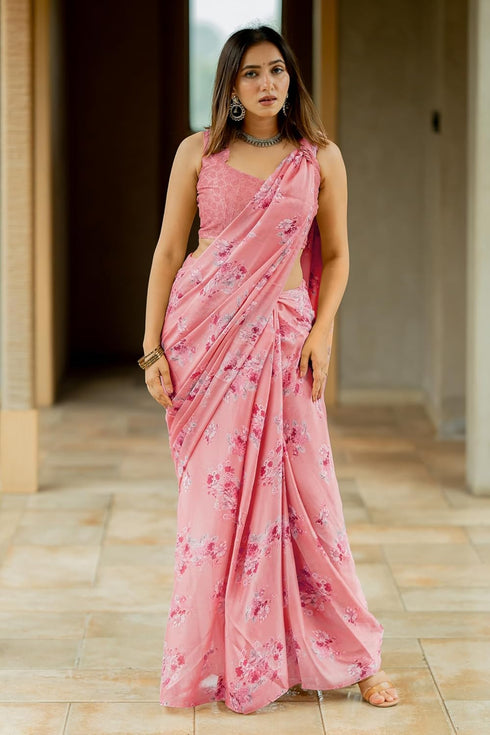 Vasthrlay Fashion Chiffon Georgette Dusty Ethnic Wear