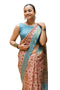 Vasthrlay Fashion Handloom Printed Dusty Ethnic Wear
