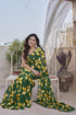 Vasthrlay Fashion Chiffon Printed Red Ethnic Wear