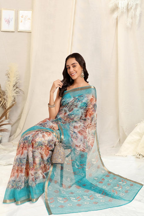 Vasthrlay Fashion Polyester Printed Black Ethnic Wear