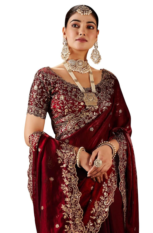 Vasthrlay Embroidered Traditional Embellished Applique Bollywood