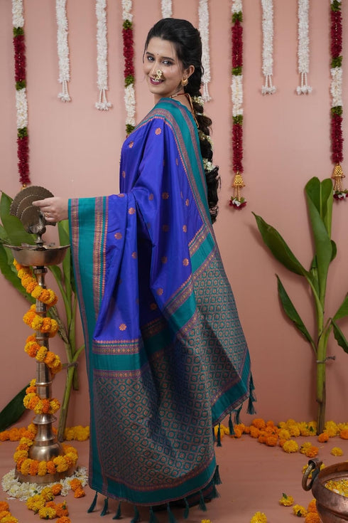 Vasthrlay Kanjivaram Unstitched Blouse Ethnic Wear