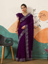Vasthrlay Purple Saree