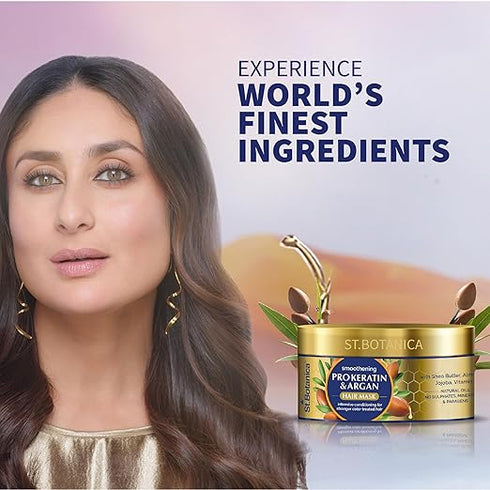 St.Botanica Smoothening Pro Keratin & Argan Oil Hair Mask