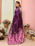 VasthrlayKanjivaram Banarasi Unstitched Mustard Free Ethnic Wear