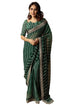 Vasthrlay Fashion Georgette Leheriya Printed Ethnic Wear