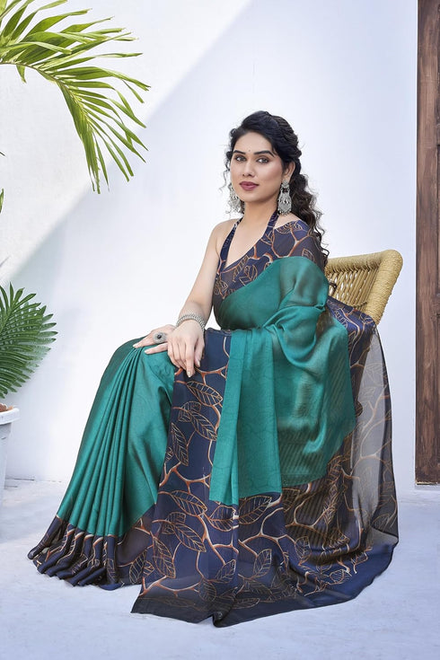 Vasthrlay Fashion Chiffon Printed Ethnic Wear