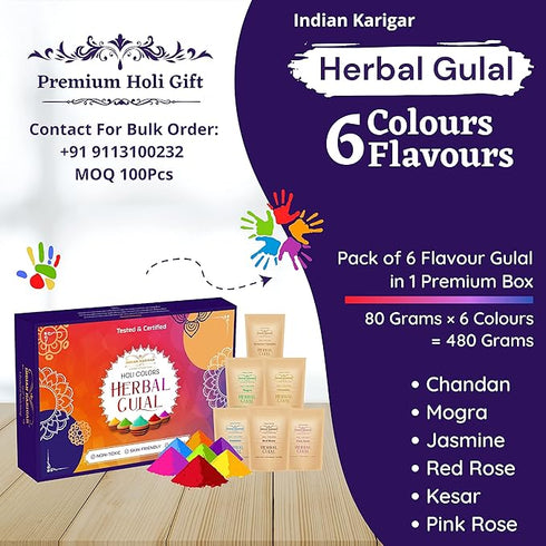 Indian Karigar Starch Holi Gulal for Holi Colour