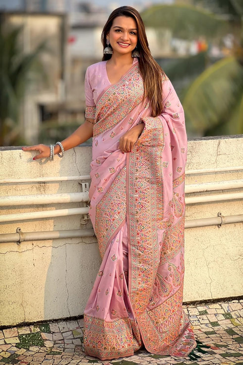 Vasthrlay Kanjivaram Unstitched Blouse Ethnic Wear