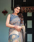 Vasthrlay Handloom Flowers Saree
