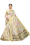 Vasthrlay Kerala Crismistmas Free Size Off White Ethnic Wear