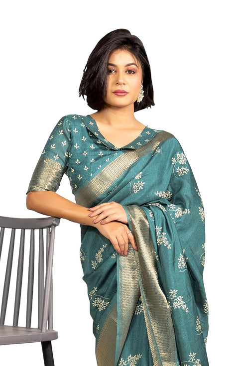 Vasthrlay Fashion Cotton Printed Ethnic Wear