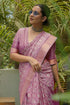 Vasthrlay Fashion Handloom Printed Dusty Ethnic Wear