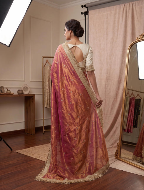 Vasthrlay Georgette Embroidery Saree