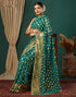 Vasthrlay Georgette Printed Unstitched Maroon Saree