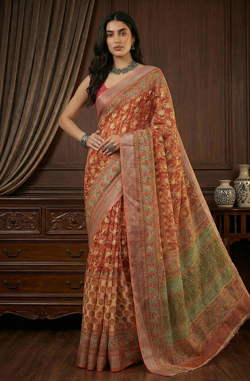 Vasthrlay Printed Saree