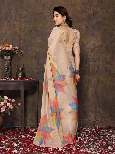 Vasthrlay Digital Chandheri Unstitched Material Az Ys Sasikala Ethnic Wear