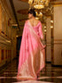 Vasthrlay Banarasi Unstitched Saree