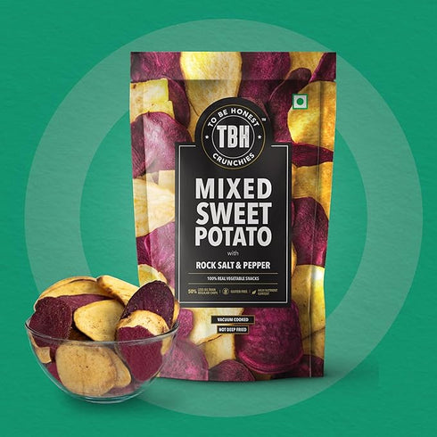 TBH Mixed Sweet Potato With Rock Salt And Pepper