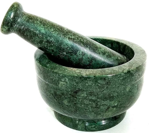 Simran Handicrafts B E Craft & Marble Mortar and Pestle Set