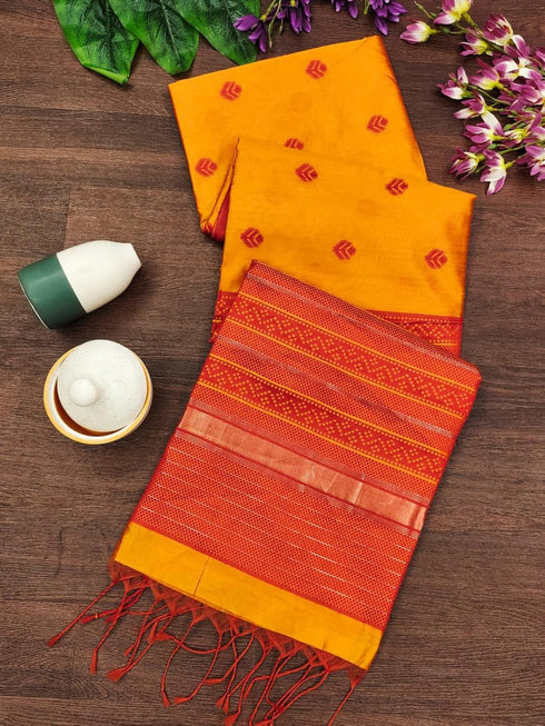 Vasthrlay Tussar Saree Butties