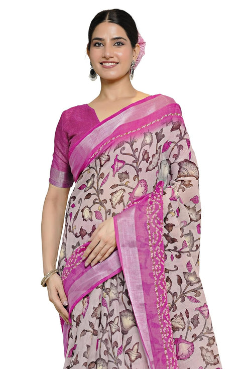 Vasthrlay Fashion Kalamkari Printed Ethnic Wear