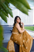 Vasthrlay Fashion Chiffon Printed Parrot Ethnic Wear