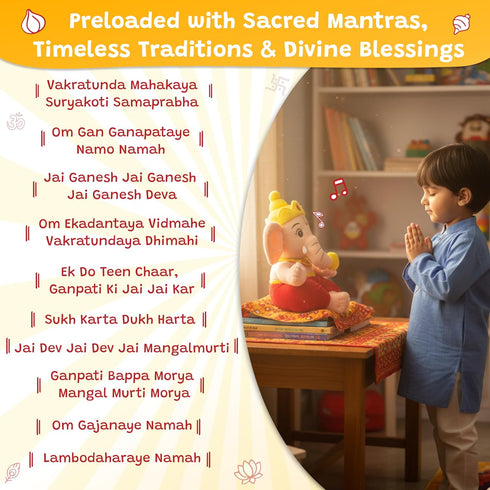 Wonder Buddy Divine Mantra Chanting Baby Ganesha