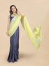 Vasthrlay Crushed Pleated Unstitched Yellow Free Ethnic Wear