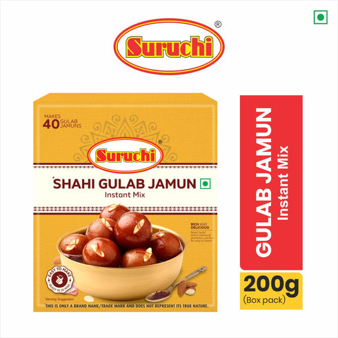 Suruchi Shahi Gulab Jamun Mix 200g Instant Gulab