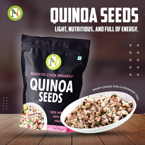 NatureVit Quinoa Seeds Gluten-Free Superfood for Healthy Living