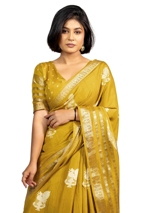 Vasthrlay Fashion Peacock Printed Ethnic Wear