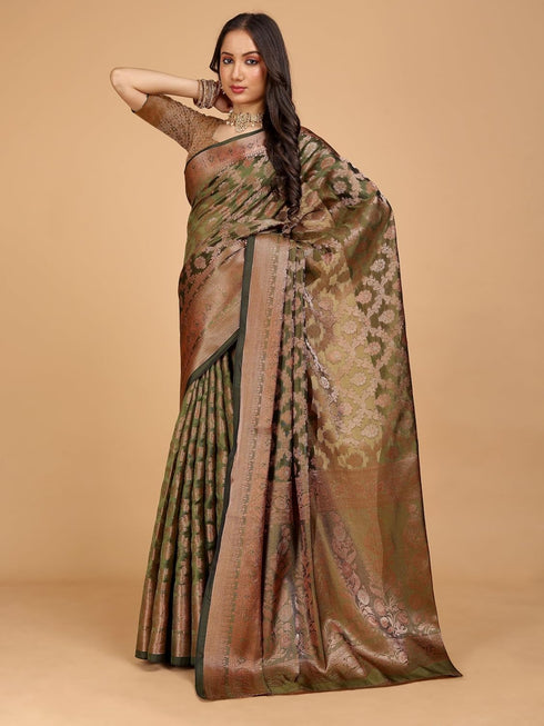 Vasthrlay Organza Ethnic Wear