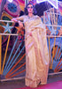Vasthrlay Kanjivaram Handloom Golden Ethnic Wear