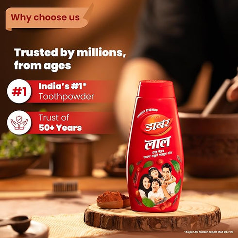 Dabur Lal Dant Manjan Tooth Powder
