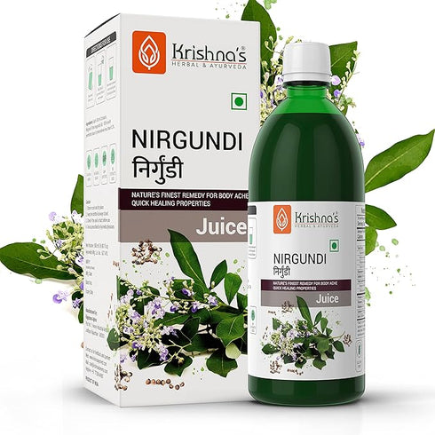 Krishna'S Herbal & Ayurveda Nirgundi Juice
