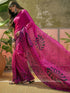 Vasthrlay Womens Printed Unstitched Beige Saree