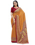 Vasthrlay Abstract Printed Unstitched Multicolor Saree