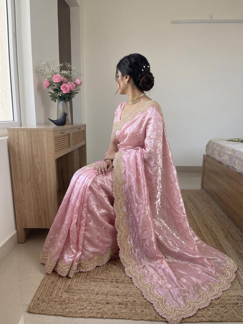 Vasthrlay Embroidery Saree