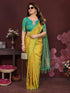 Vasthrlay Kanjivaram Unstitched Piece Blue