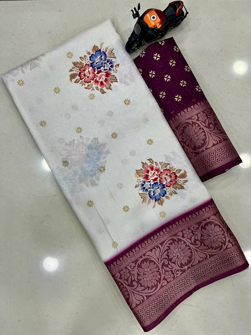 Vasthrlay Silk Saree Unstitched